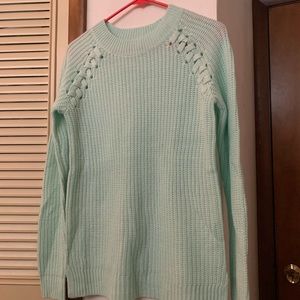 Mint green sweater